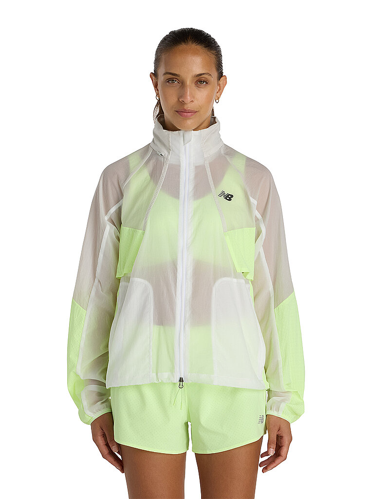 NEW BALANCE Damen Laufjacke RC gelb | S